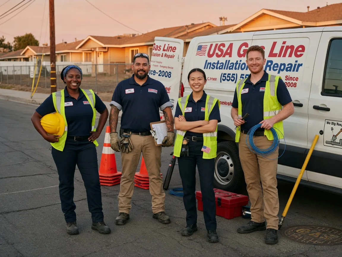 Gas Line Installation company in Lindstrom, MN